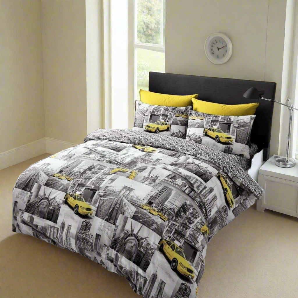 New York Patchi Duvet Set