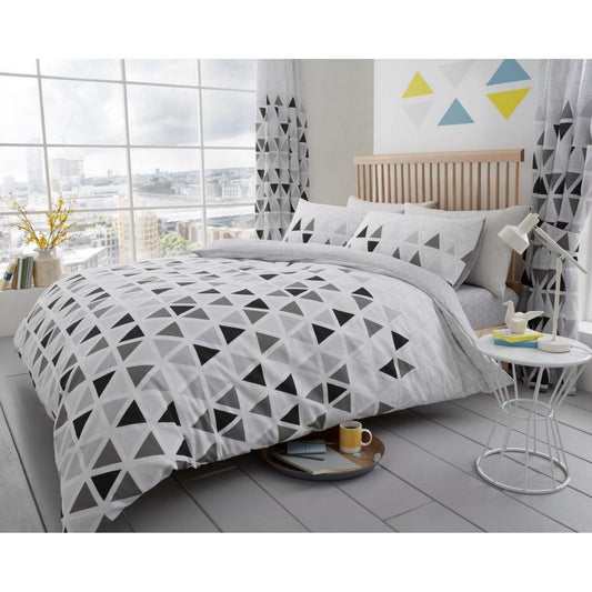Geo Triangle Duvet Set