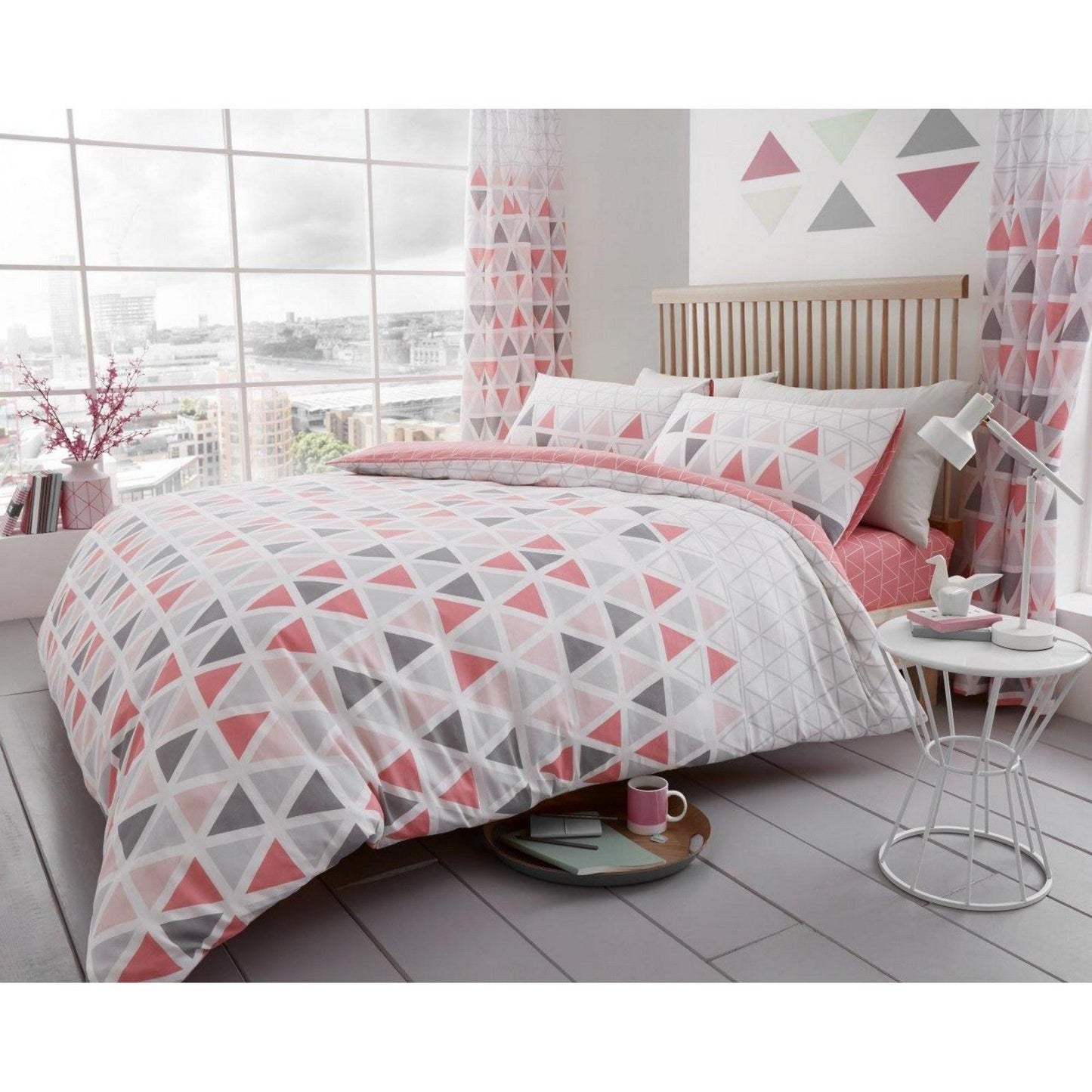 Geo Triangle Duvet Set