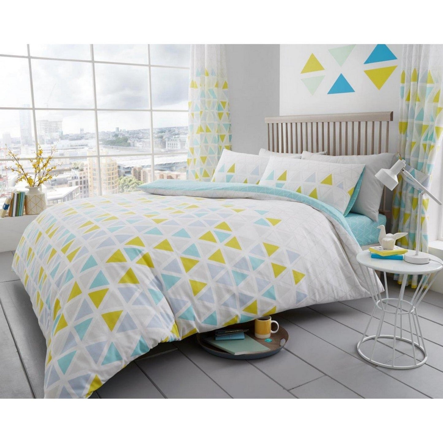Geo Triangle Duvet Set