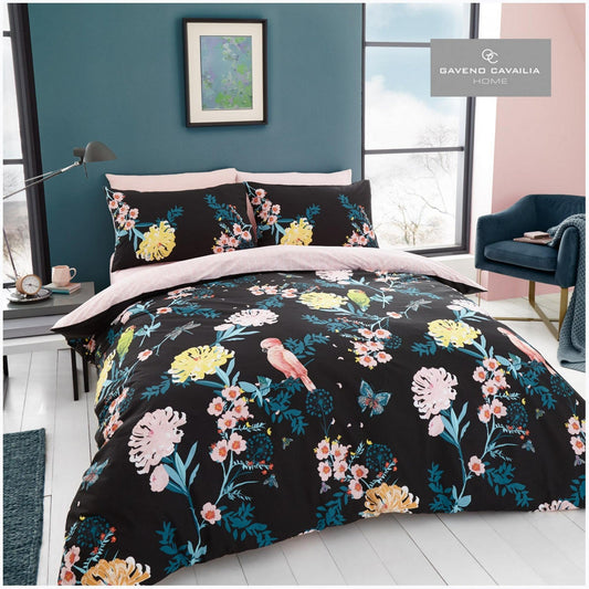 Japanese Floral Duvet Set