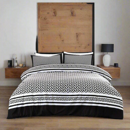 Meander Printed Duvet Set