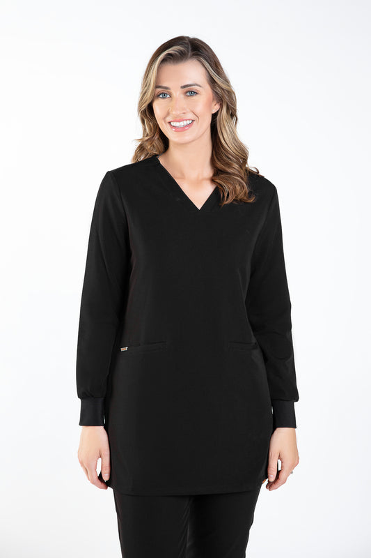 Cosa Women's Long Sleeves V Neck Top