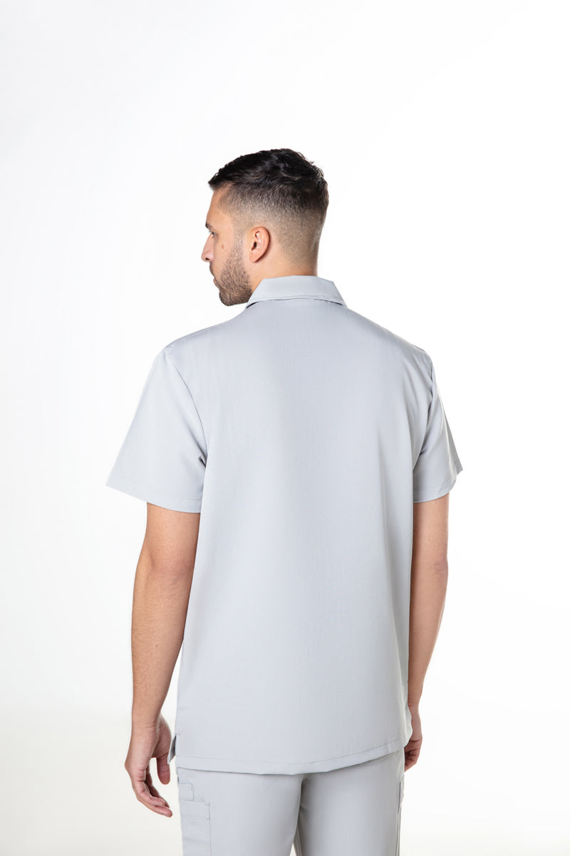 Kiro Zip Neck Polo Scrub Mens NewGen