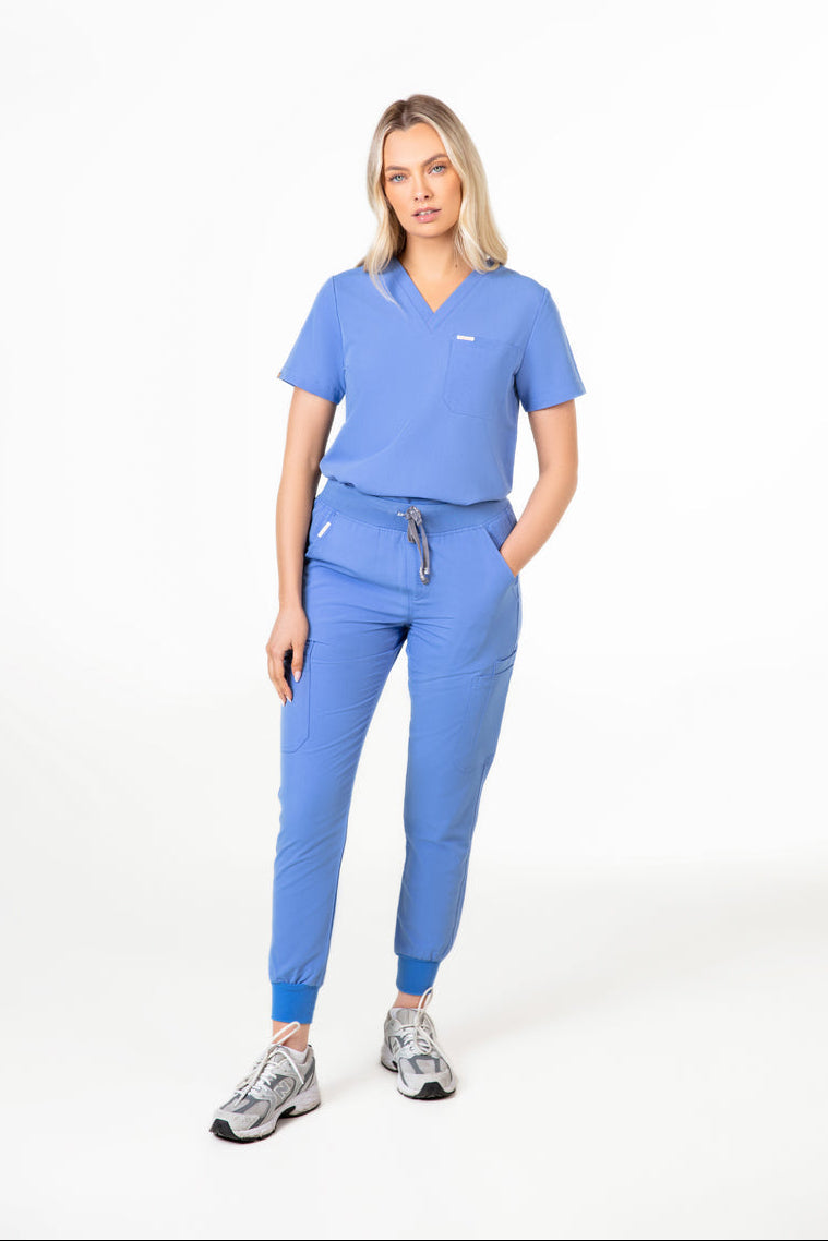 Akari 10 Pocket Jogger Scrub Pants Womens