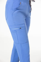 Load image into Gallery viewer, Akari 10 Pocket Jogger Scrub Pants Womens
