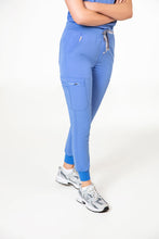 Load image into Gallery viewer, Akari 10 Pocket Jogger Scrub Pants Womens
