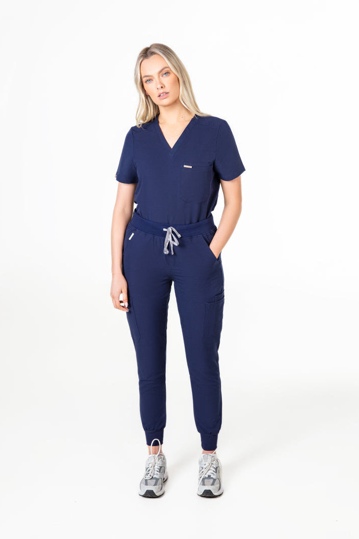 Akari 10 Pocket Jogger Scrub Pants Womens