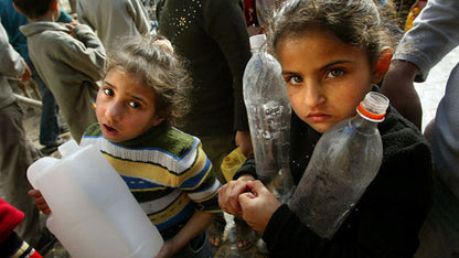 Water tank for Gaza