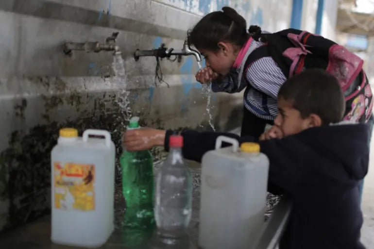 Water tank for Gaza