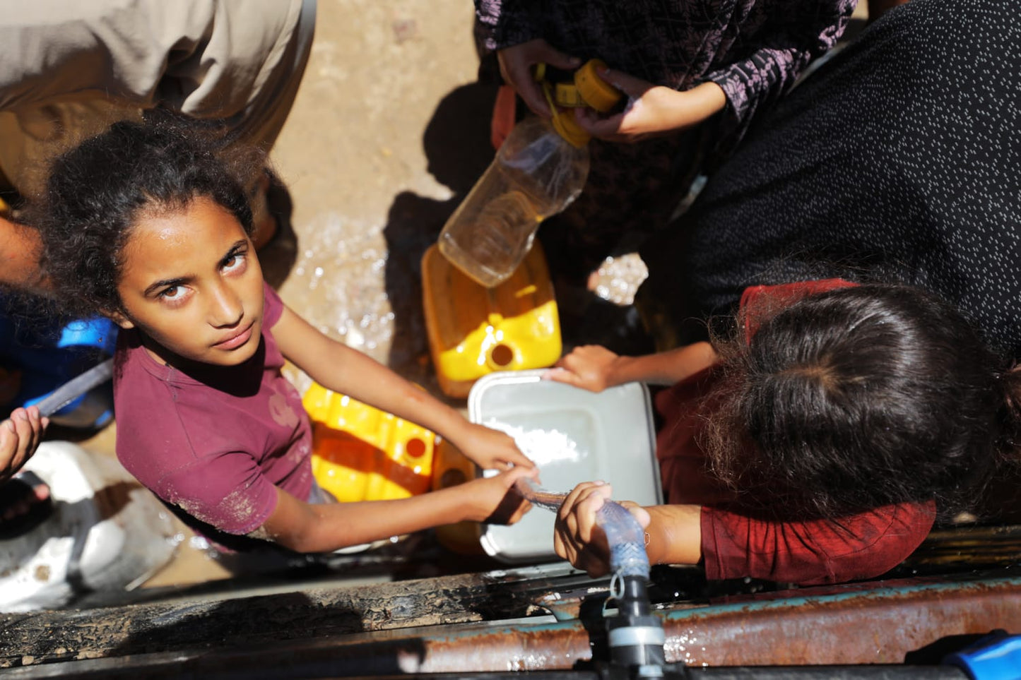 Water tank for Gaza