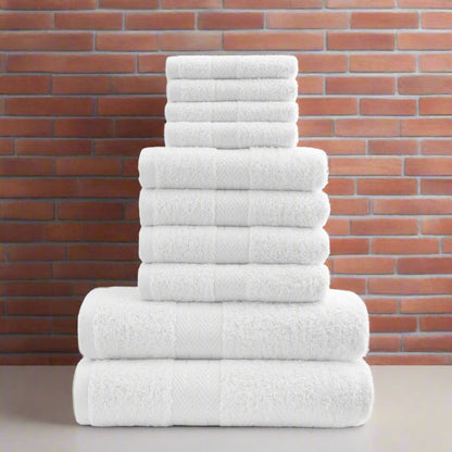 Home & Bath 10 Piece Bale Towel Set