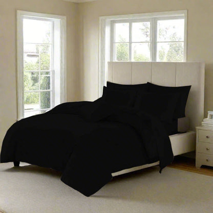 Easy Care Percale Duvet Set All Bed Sizes 22 Colours