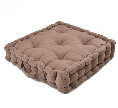 Cotton Covered Booster Cushion Seat Pads 7 Colours