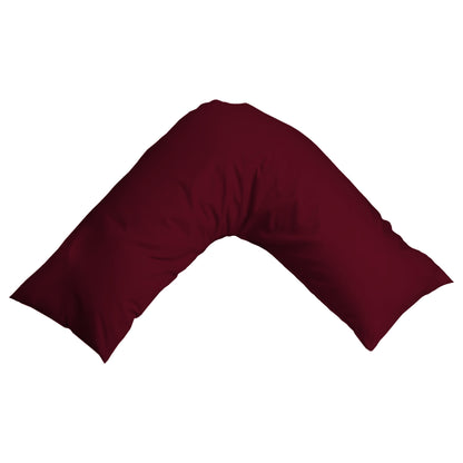 V Pillow Cases Plain Dyed 16 Colours