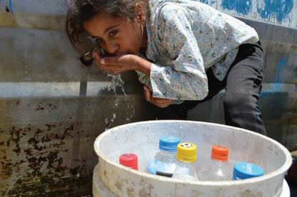 Water tank for Gaza