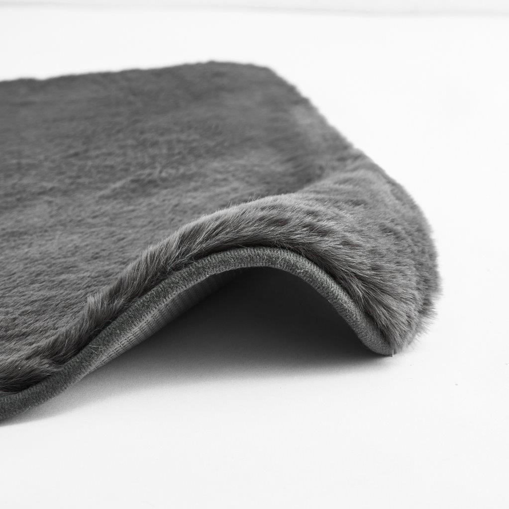 Faux Fur Bath & Pedestal Mat Set 9 Colours