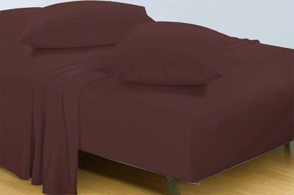 Easy Care Percale Fitted Sheet 40cm Depth 22 Colours All Bed Sizes