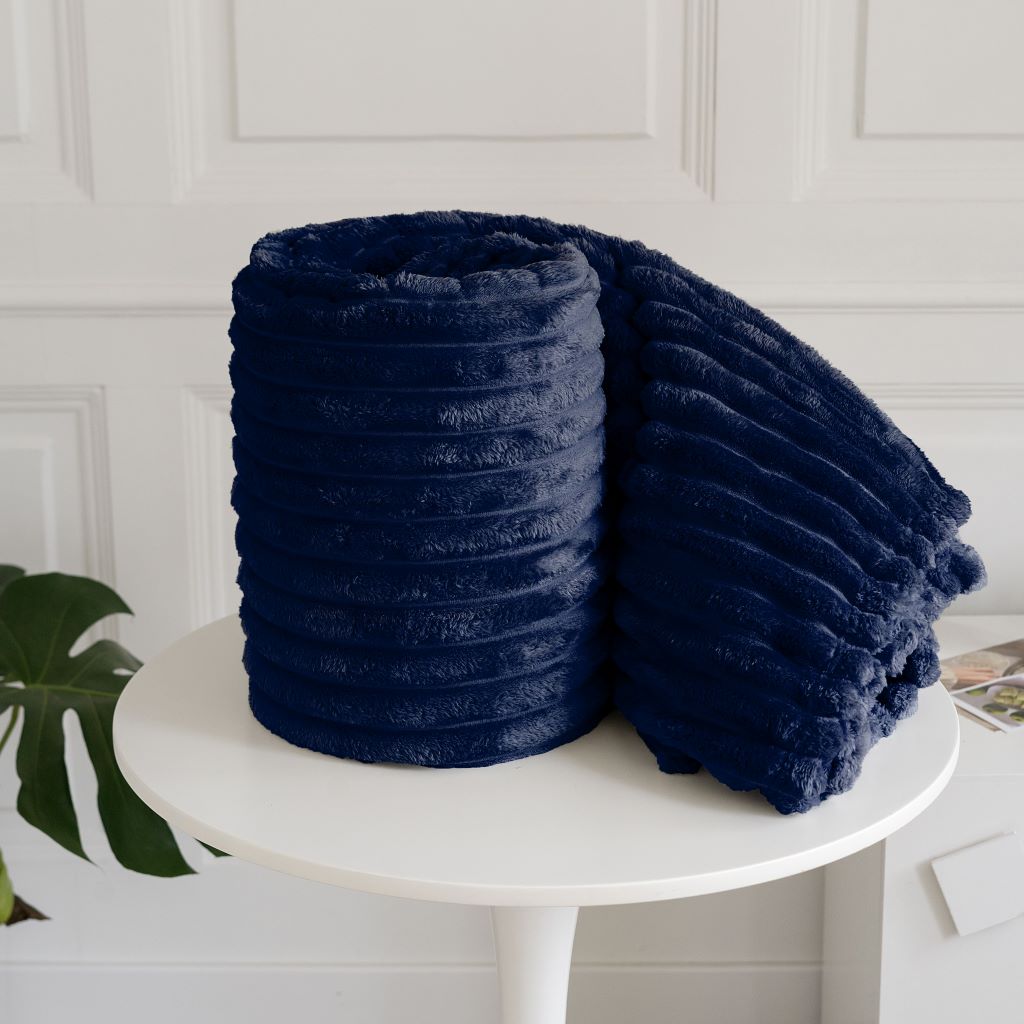 Chunky Cord Throw 10 Colours 2 Sizes