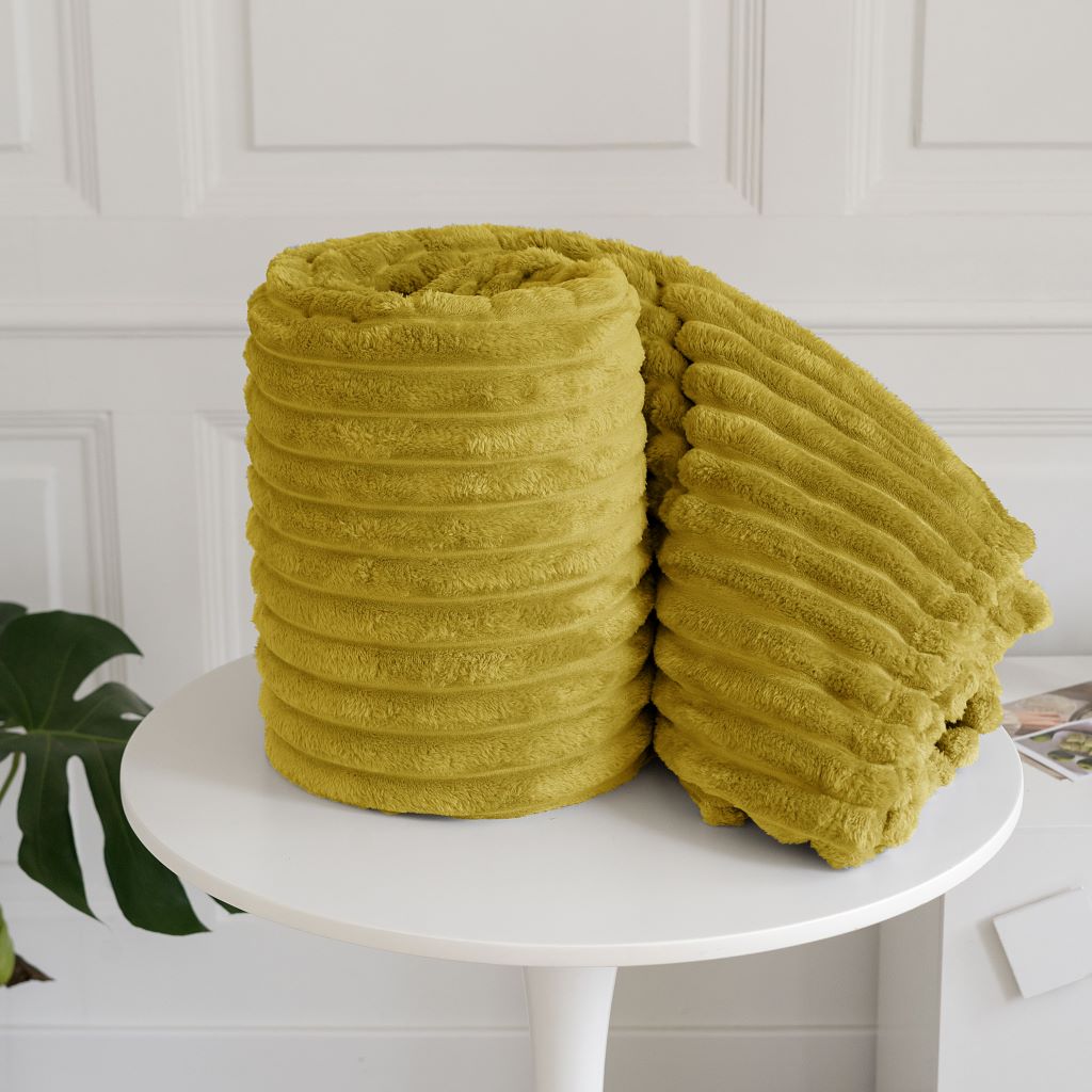 Chunky Cord Throw 10 Colours 2 Sizes