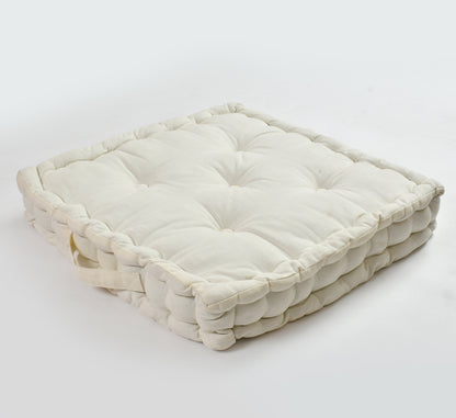 Cotton Covered Booster Cushion Seat Pads 7 Colours