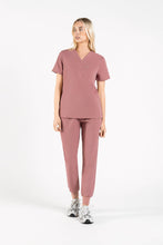 Load image into Gallery viewer, Kaizen V Neck One Pocket Scrub Top Womens

