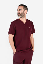 Load image into Gallery viewer, Kaizen V Neck One Pocket Scrub Top Mens
