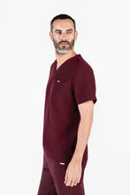 Load image into Gallery viewer, Kaizen V Neck One Pocket Scrub Top Mens
