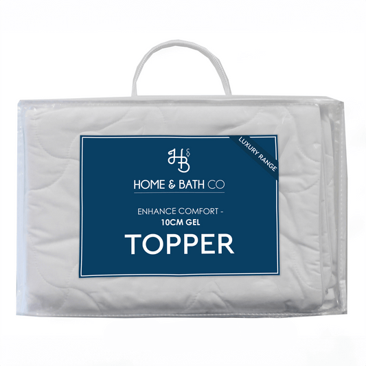 Enhance Comfort with Our 10cm Gel Topper - Experience Ultimate Support and Cooling Luxury