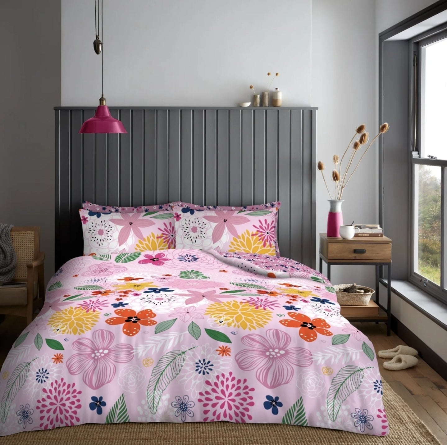 Pink Petal Flower Complete Set