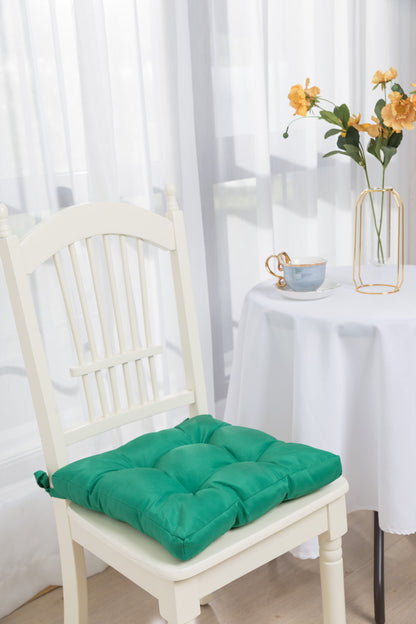 Seat Cushions 8 Colours With Tie Backs