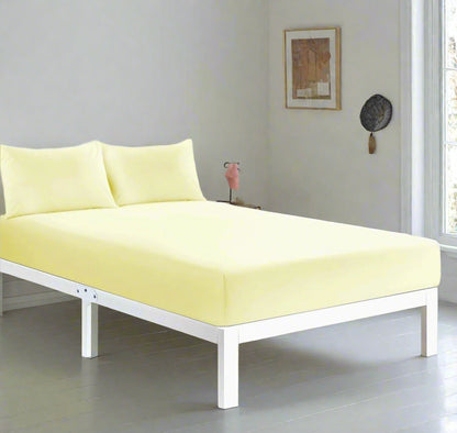 Easy Care Percale Fitted Sheet 22 Colours All Bed Sizes