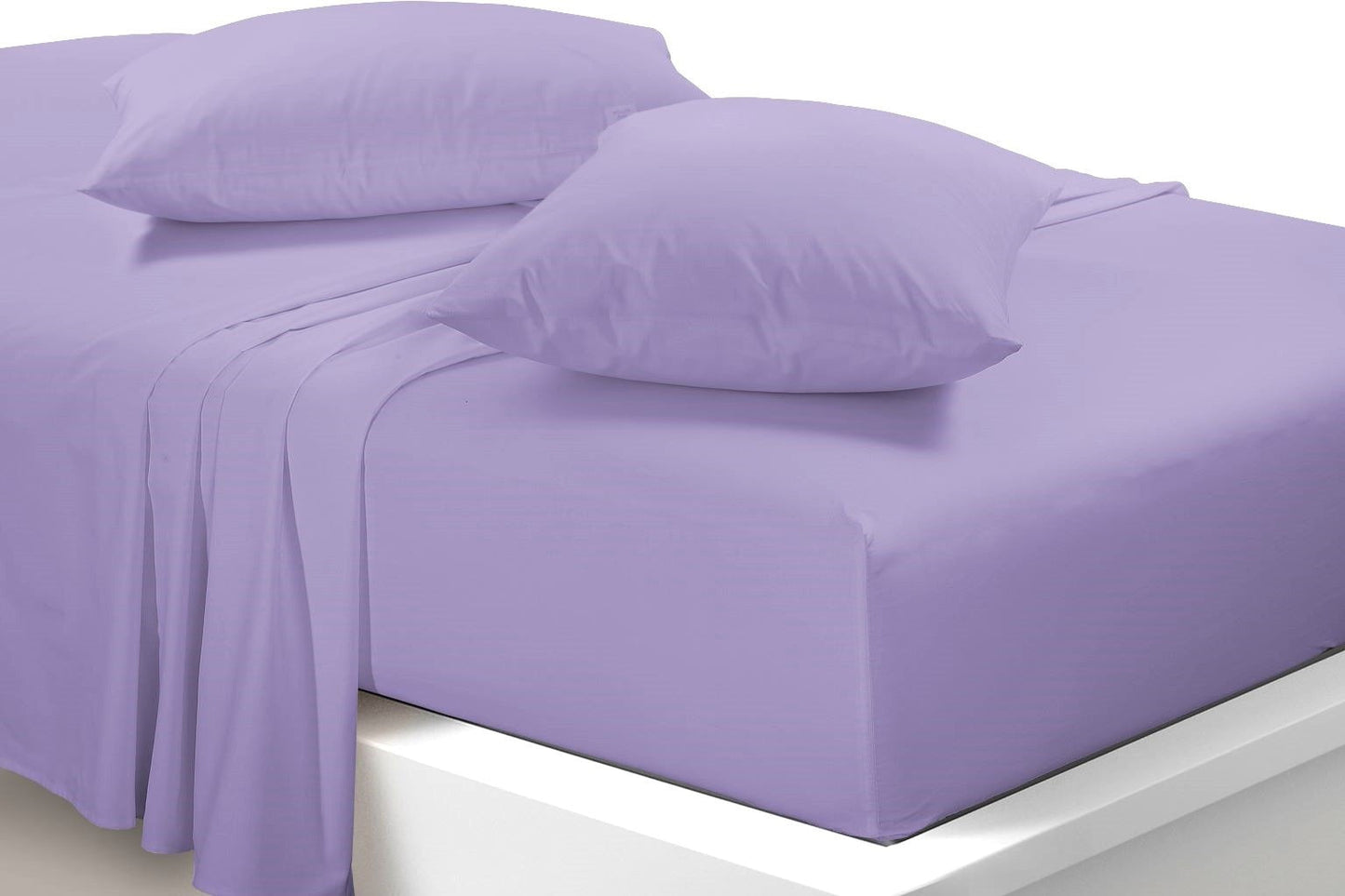 Easy Care Percale Fitted Sheet 40cm Depth 22 Colours All Bed Sizes