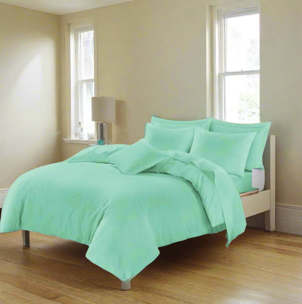 Easy Care Percale Duvet Set All Bed Sizes 22 Colours