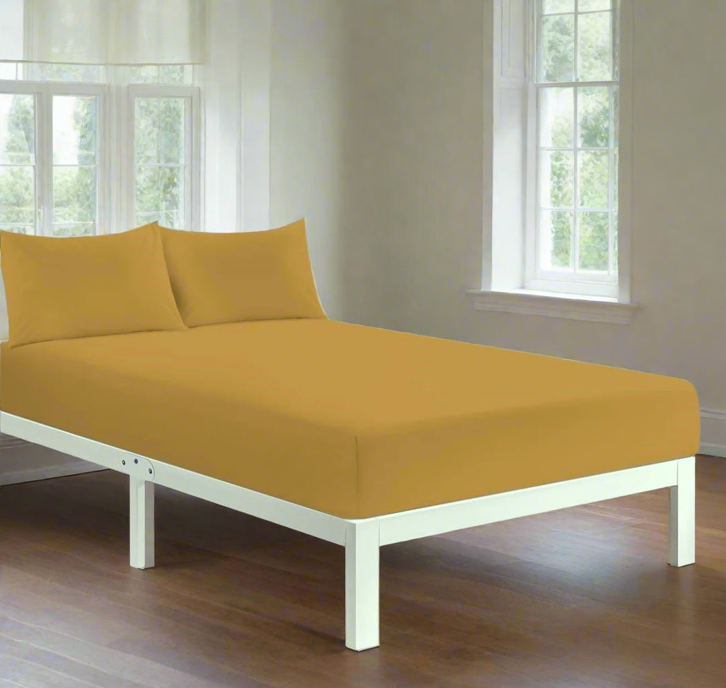 Easy Care Percale Fitted Sheet 22 Colours All Bed Sizes
