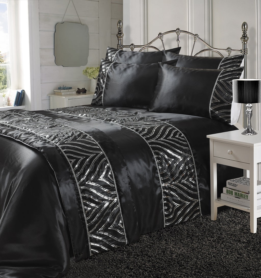 Sequin Embellished Duvet Set 4 Colours