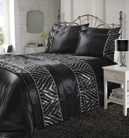 Sequin Embellished Duvet Set 4 Colours