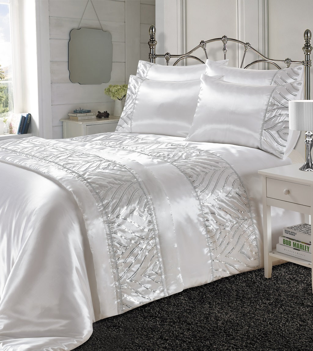 Sequin Embellished Duvet Set 4 Colours