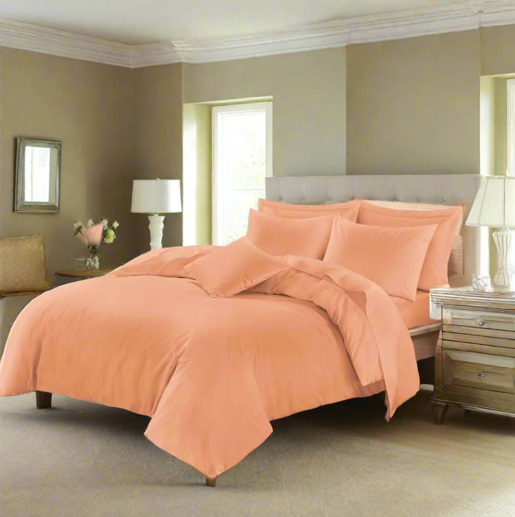 Easy Care Percale Duvet Set All Bed Sizes 22 Colours