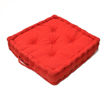 Cotton Covered Booster Cushion Seat Pads 7 Colours