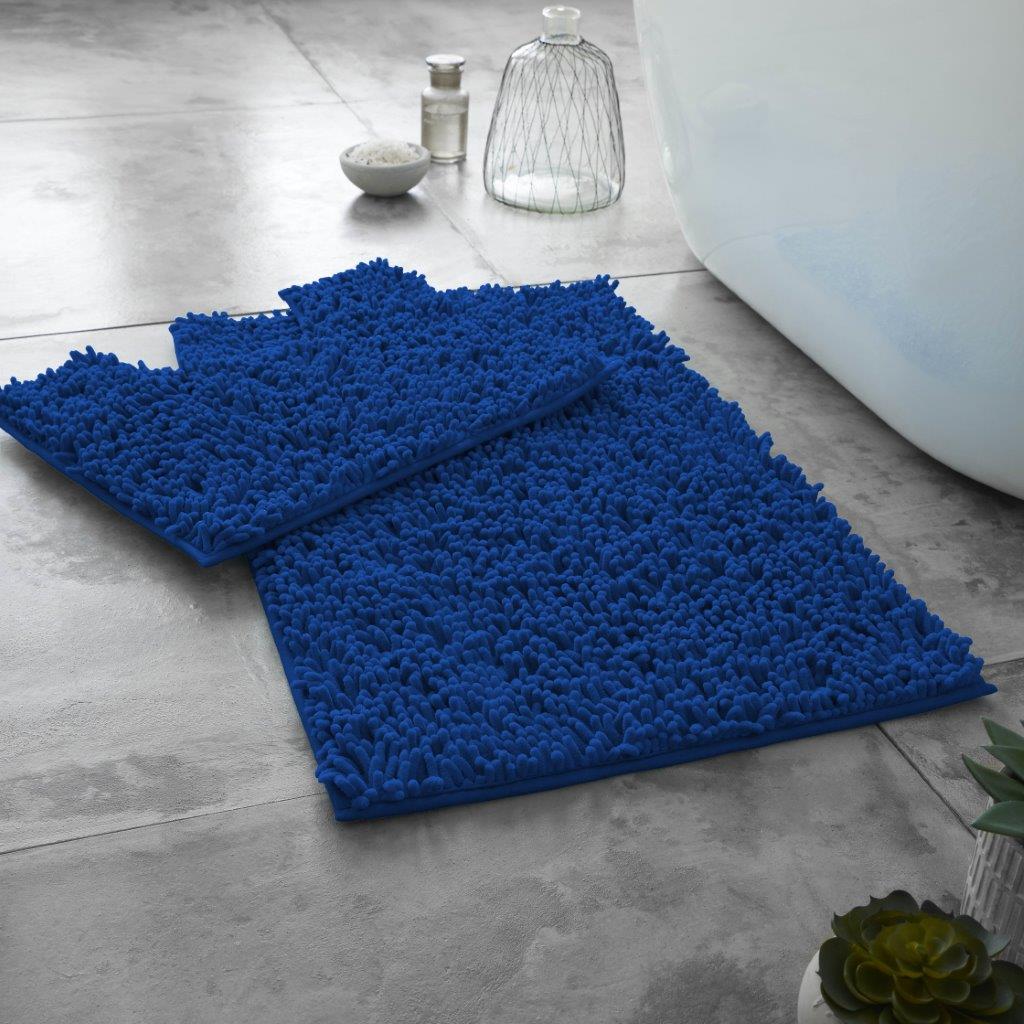 Chunky Loop Bath & Pedestal Mat Set 16 Colours