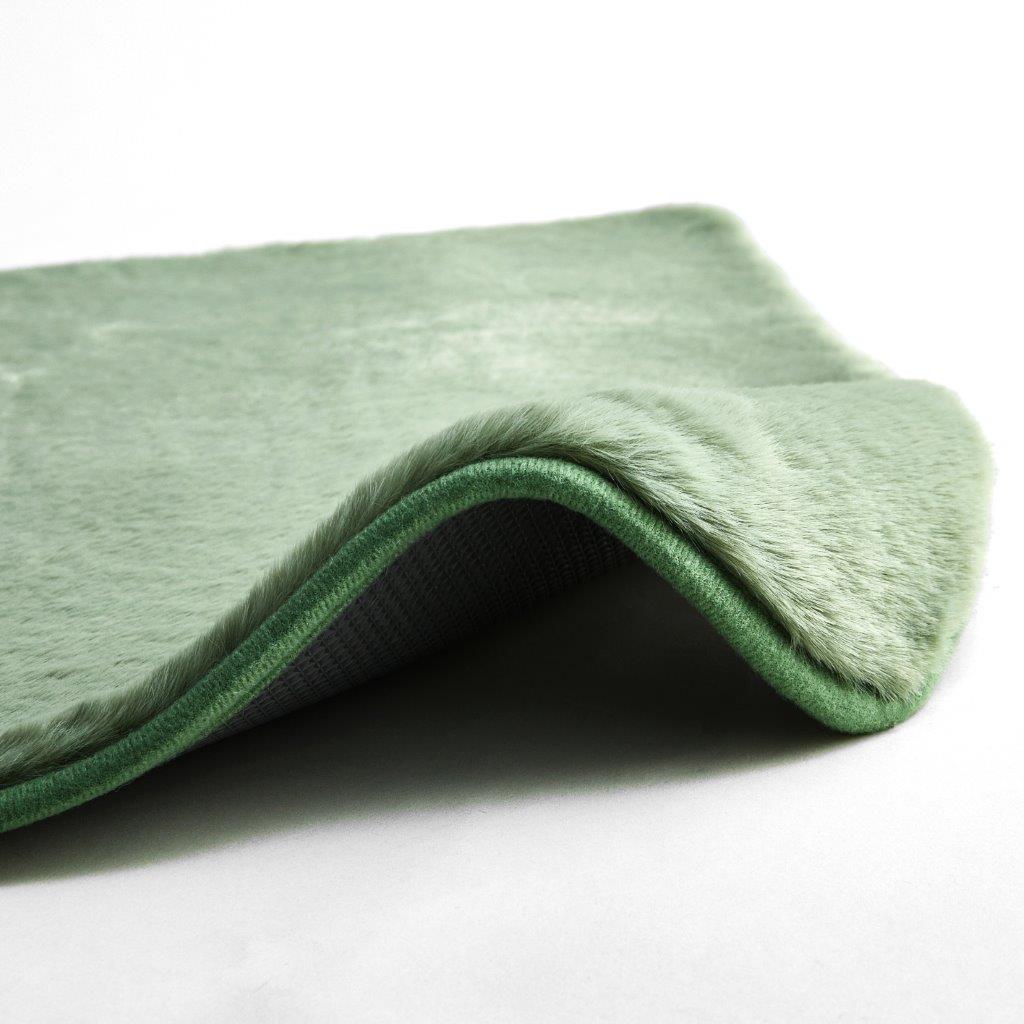 Faux Fur Bath & Pedestal Mat Set 9 Colours