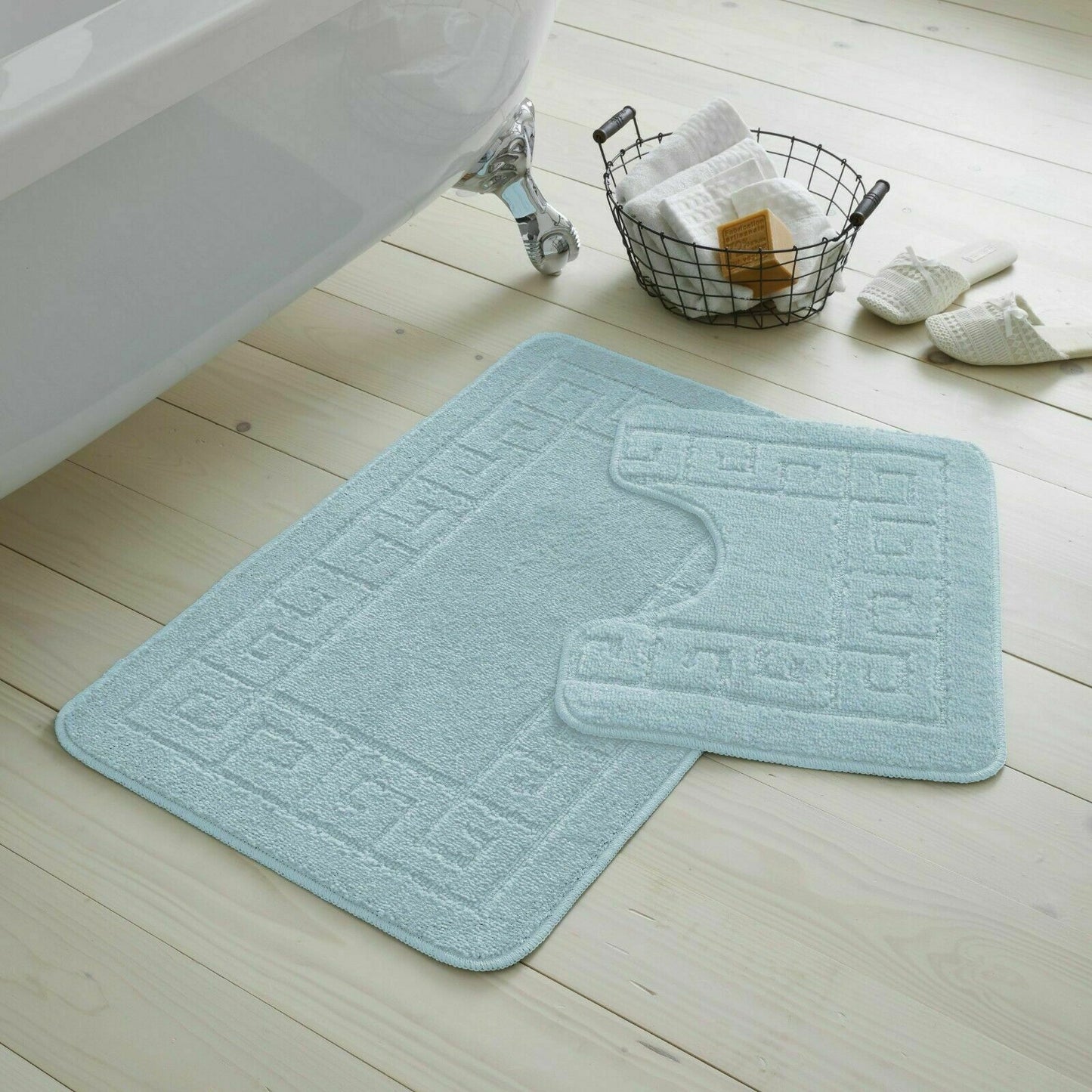 Eros Bath Mat & Pedestal Set 26 Colours