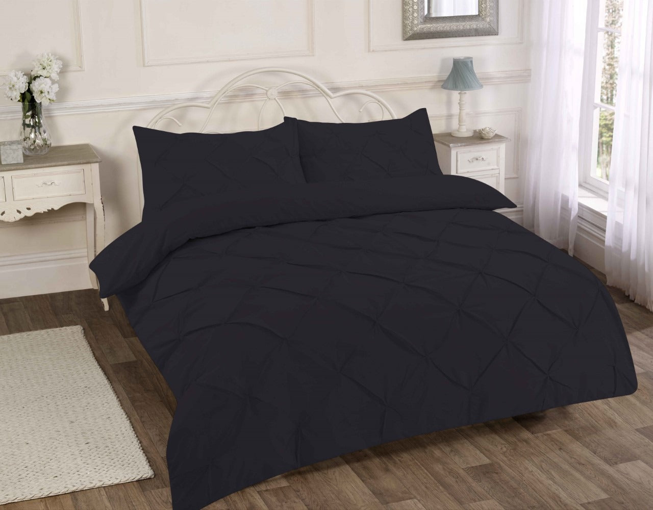 Pintuck Duvet Set 13 Colours