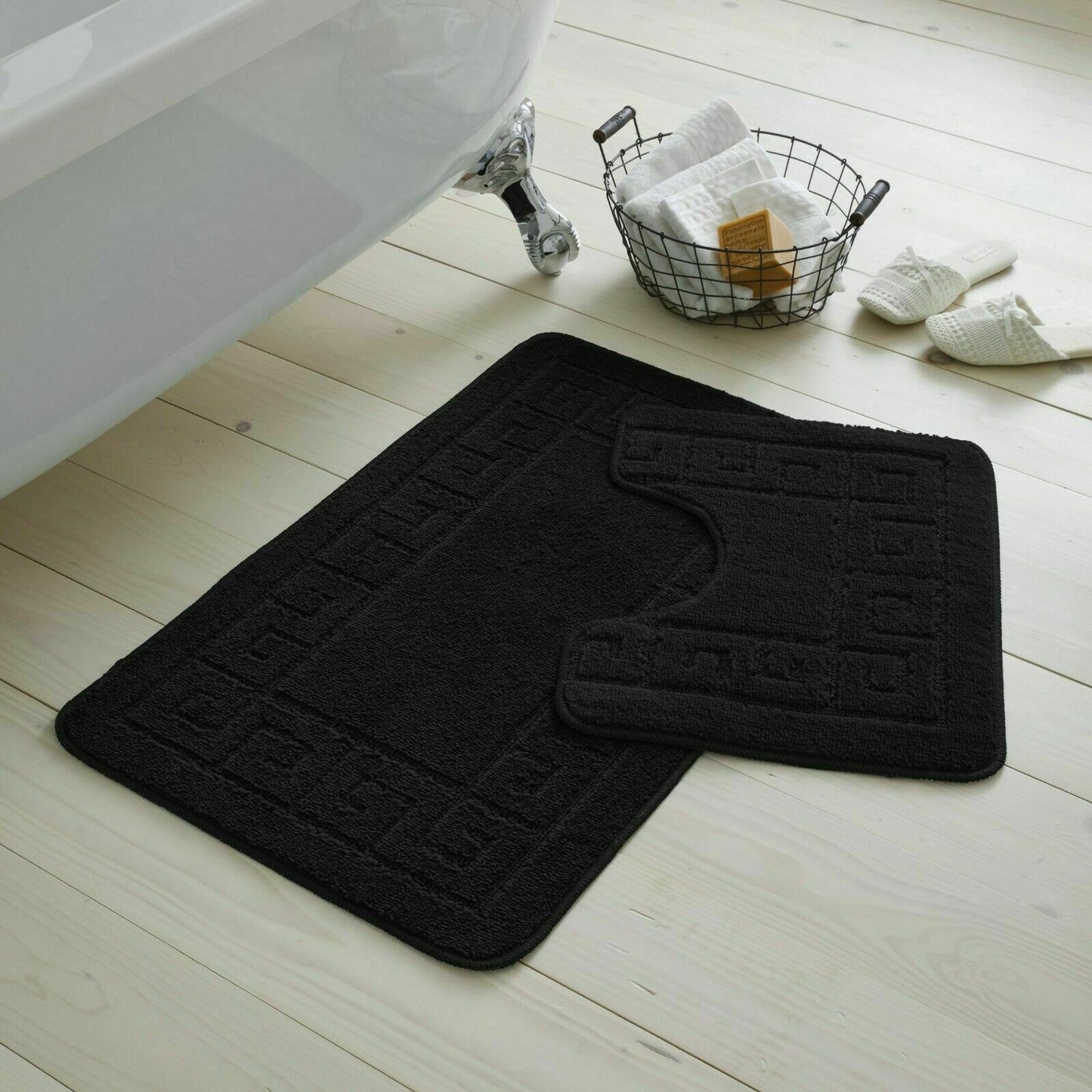Eros Bath Mat & Pedestal Set 26 Colours