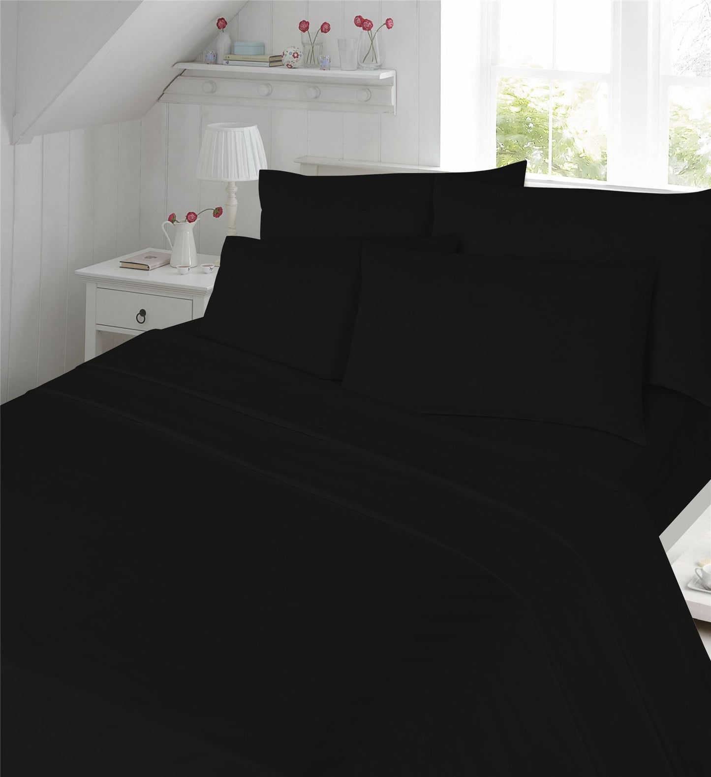 Luxury Percale 180 Thread Count Flat Sheet 14 Colours