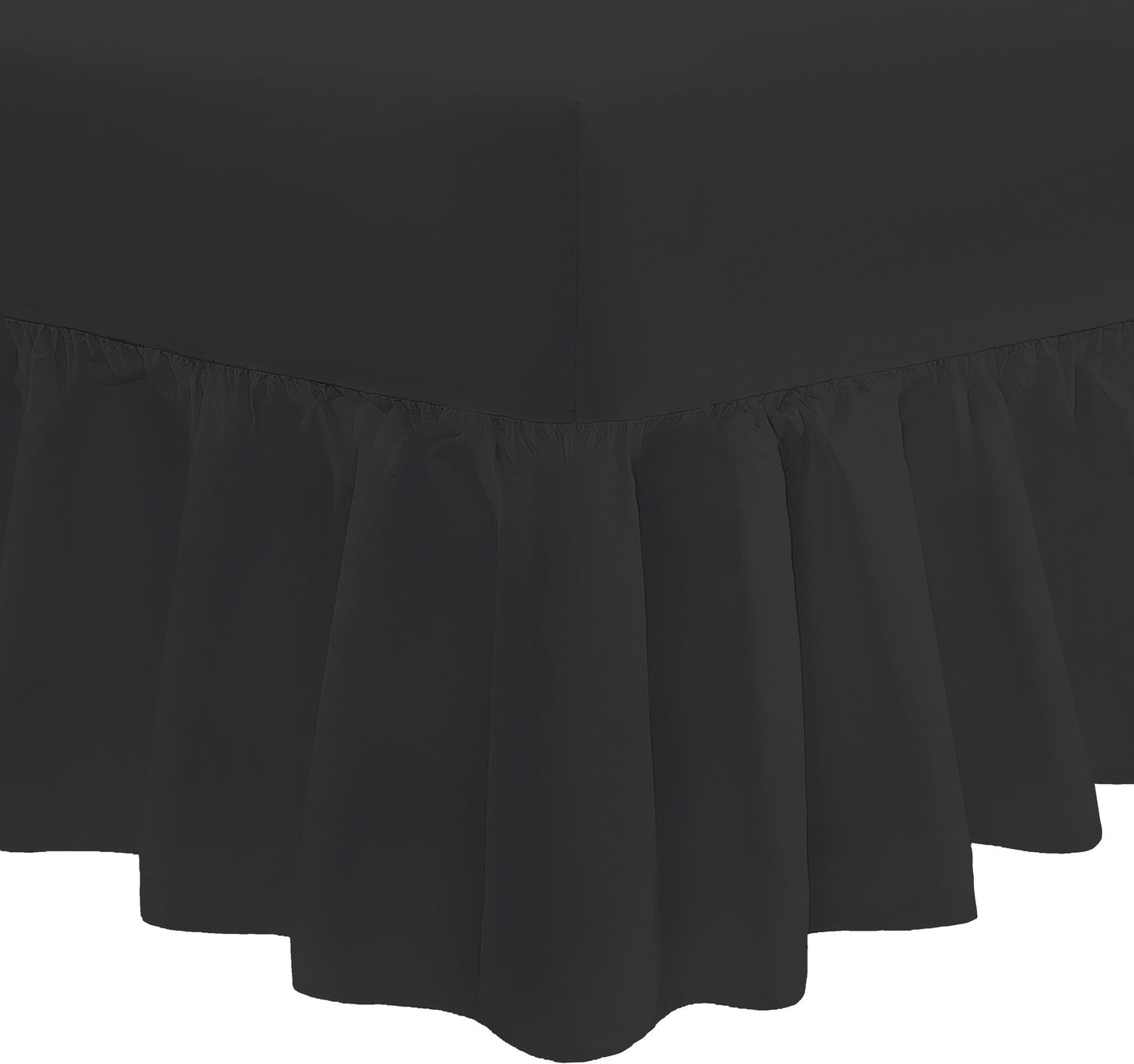 Easy Care Percale Valance Fitted Sheet 22 Colours All Bed Sizes