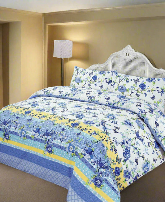 Blossom Floral Duvet Cover Set 4 Colours