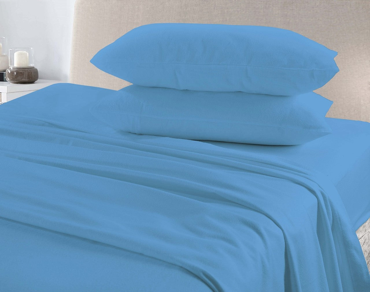 Flannelette 100% Cotton Sheet Set 10 Colours