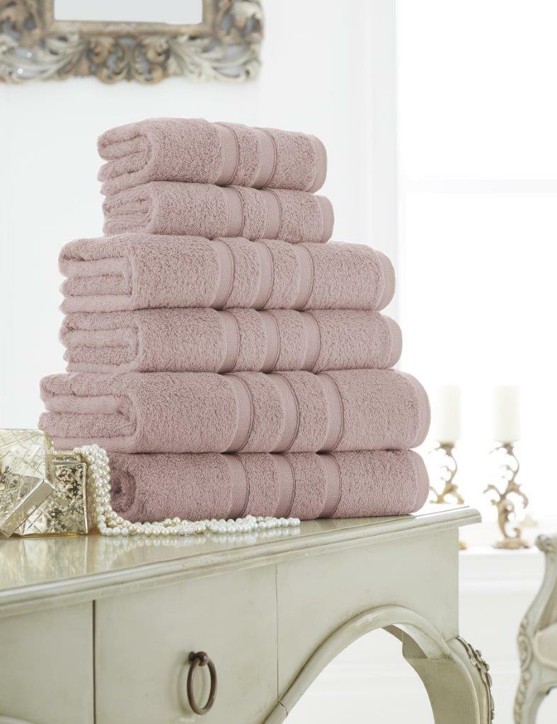 Zero Twist Towel Pack 600 GSM Egyptian Cotton 17 Colours